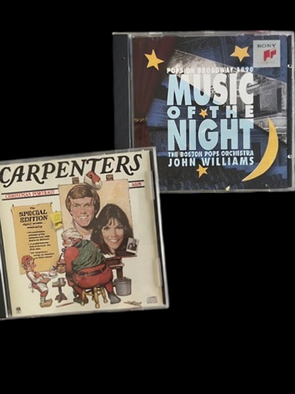 Two CD's The Carpenter's & The Boston Pops Orchestra with John WIlliams